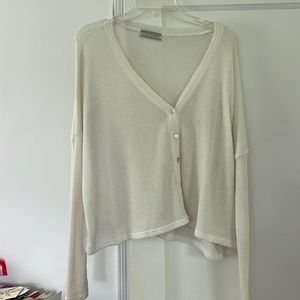 Long sleeve waffle sweater. Light weight. M from Urban Outfitters